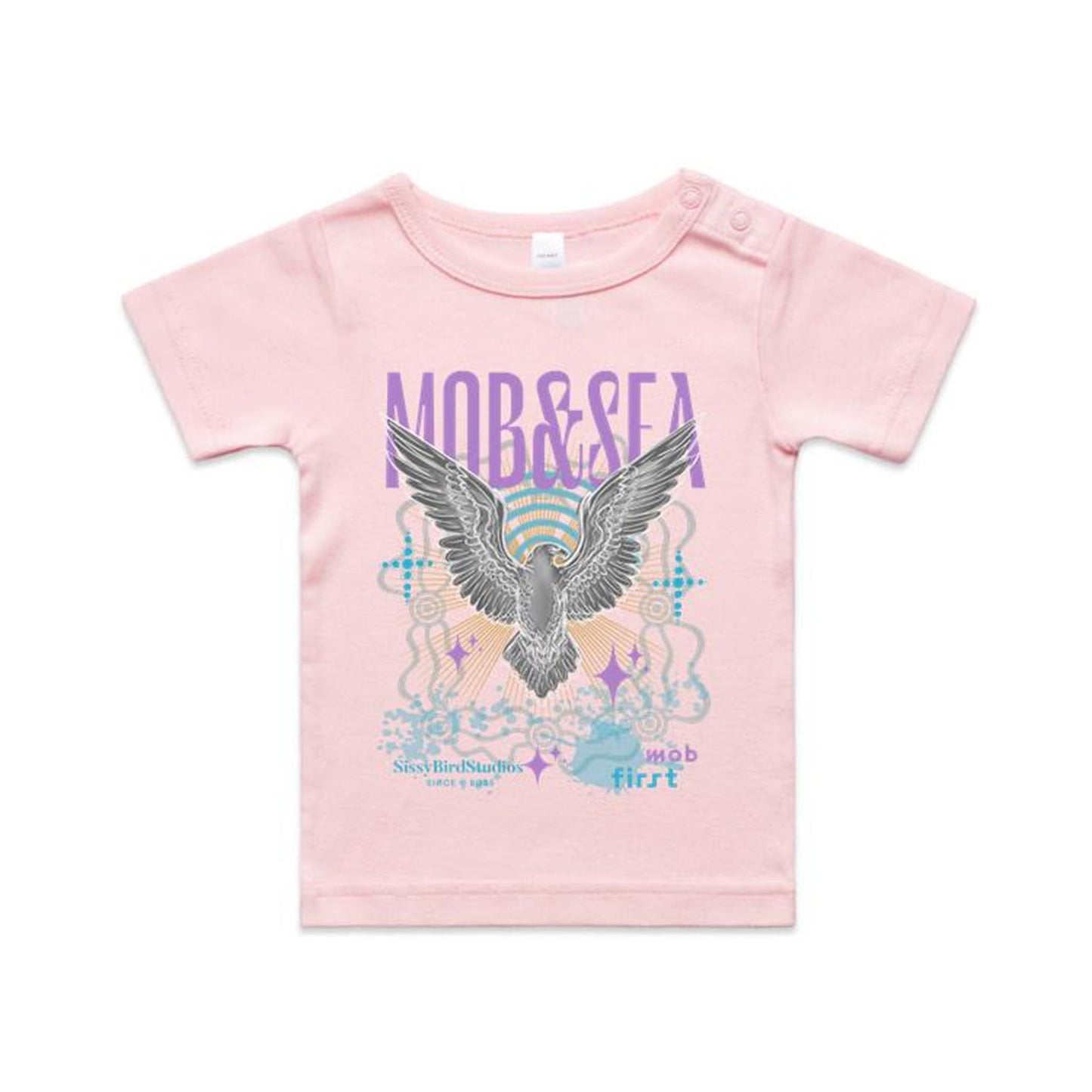 Bubba Purple Graphic - Organic Infant Wee Tee