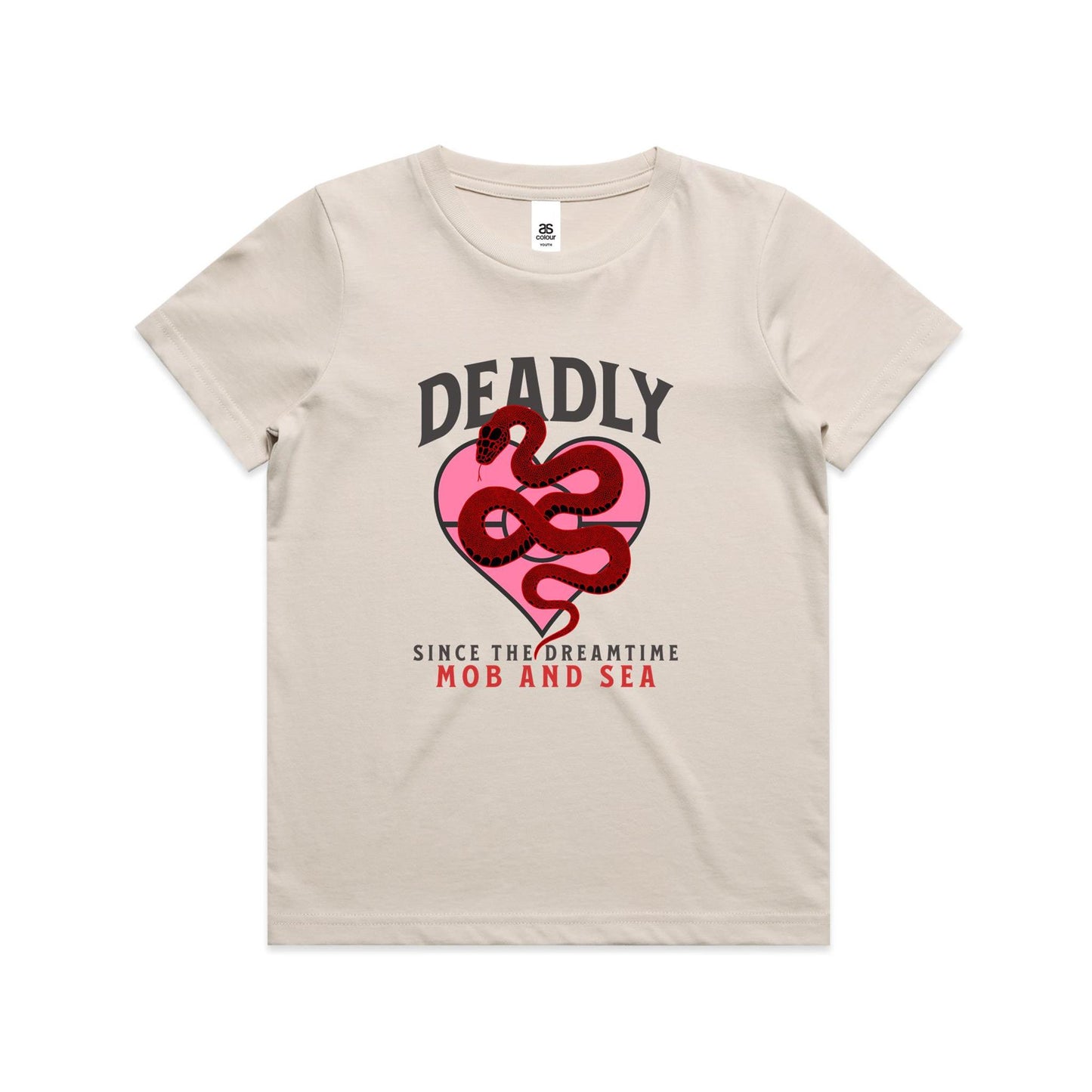 Deadly Front Only Graphic Youth Staple Tee
