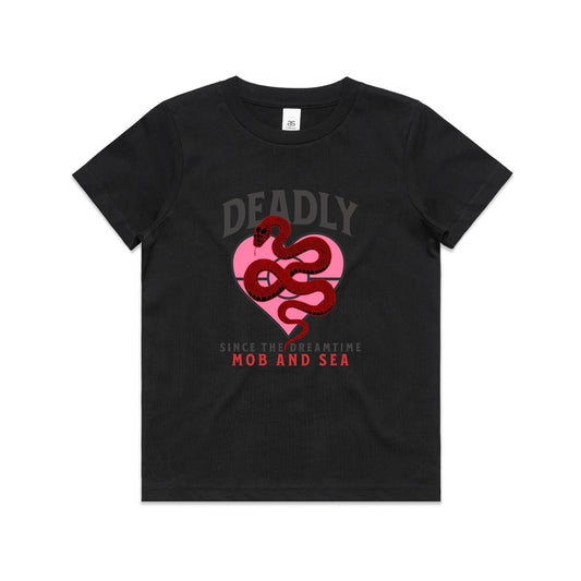 Deadly Front Only Graphic Youth Staple Tee