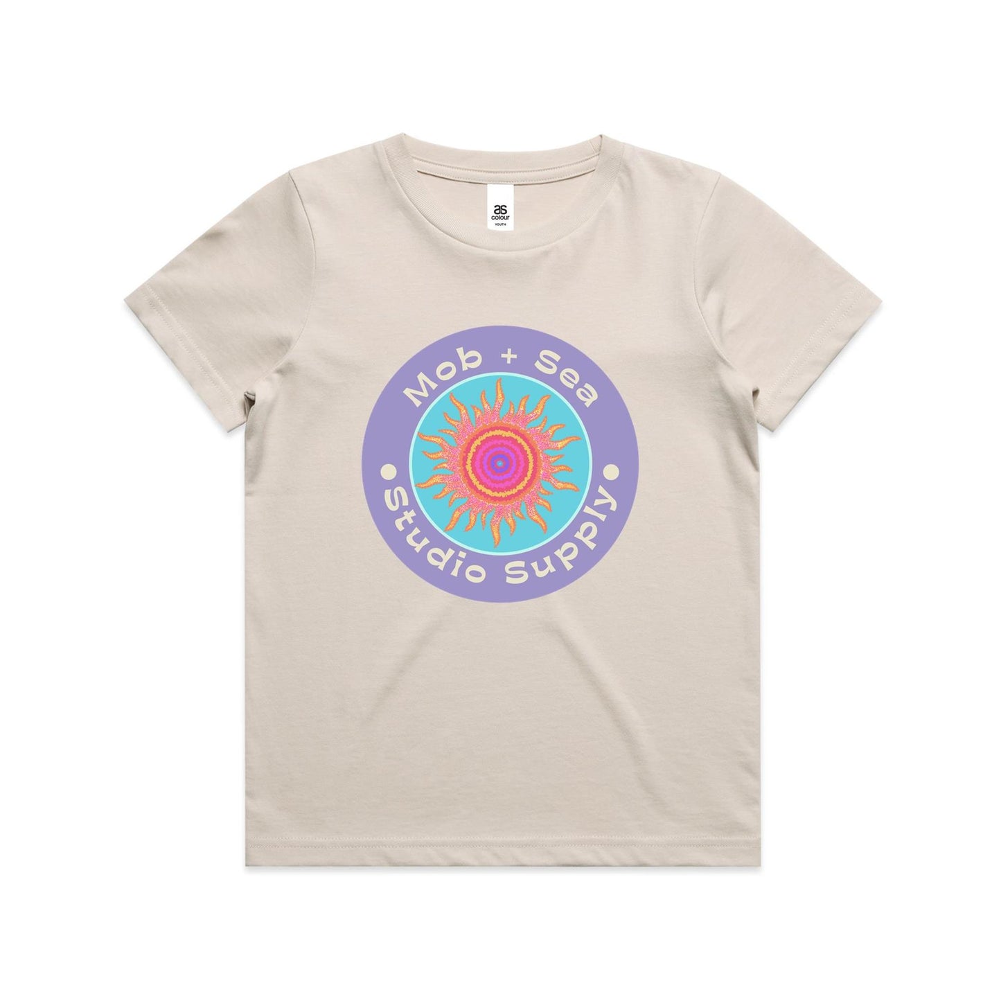 Mob Sun Purple Youth Staple Tee