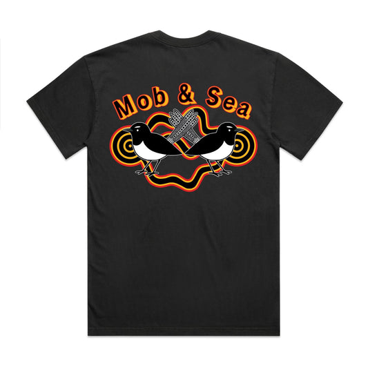 Mob & Sea Graffiti Heavy Faded Tee