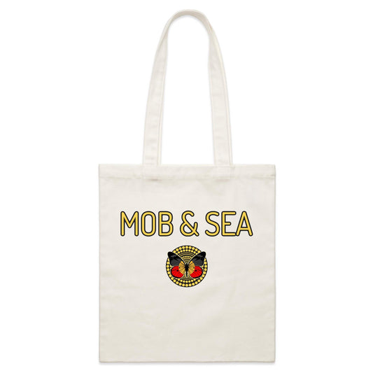 Mob Queen Double Sided Print- Parcel Canvas Tote Bag