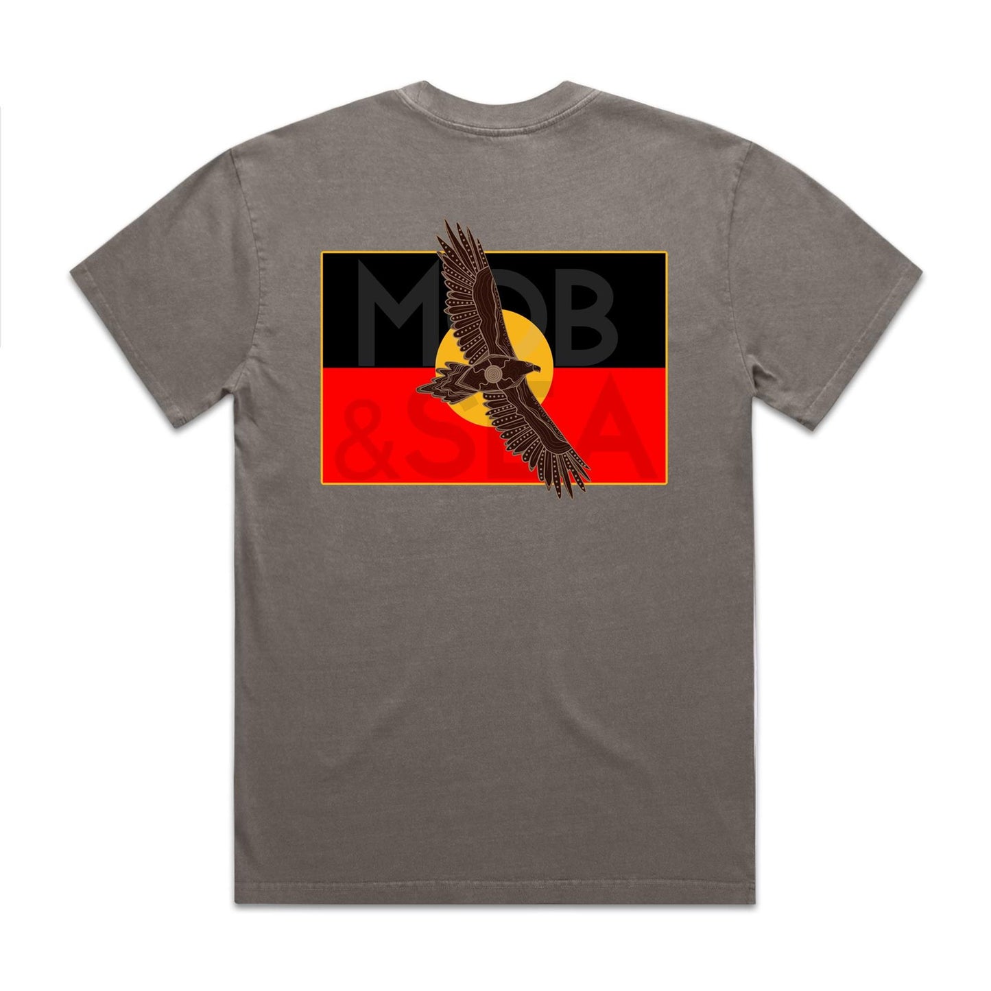 Wedge-Tailed Eagle Flag Heavy Faded Tee