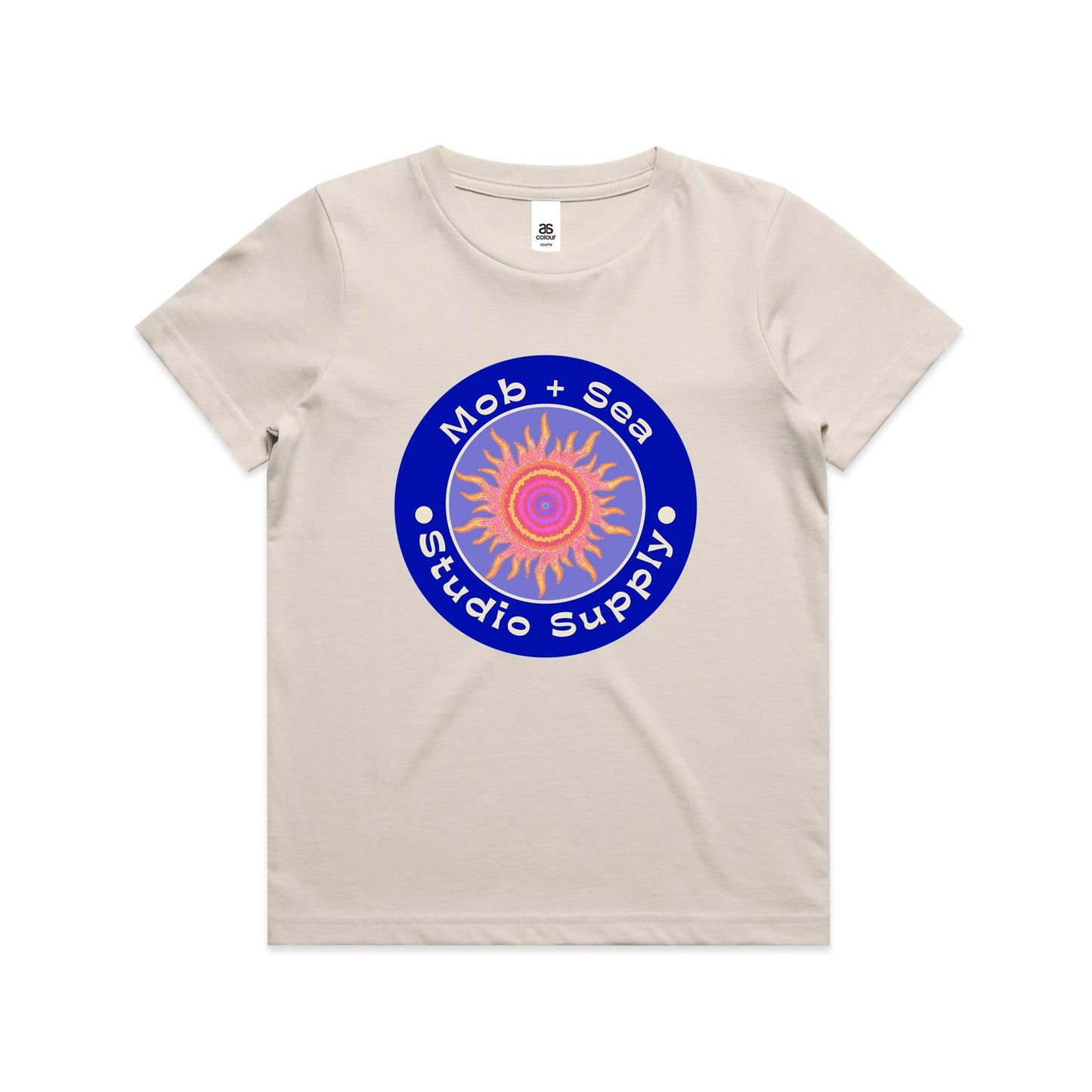 Mob Sun Blue Youth Staple Tee