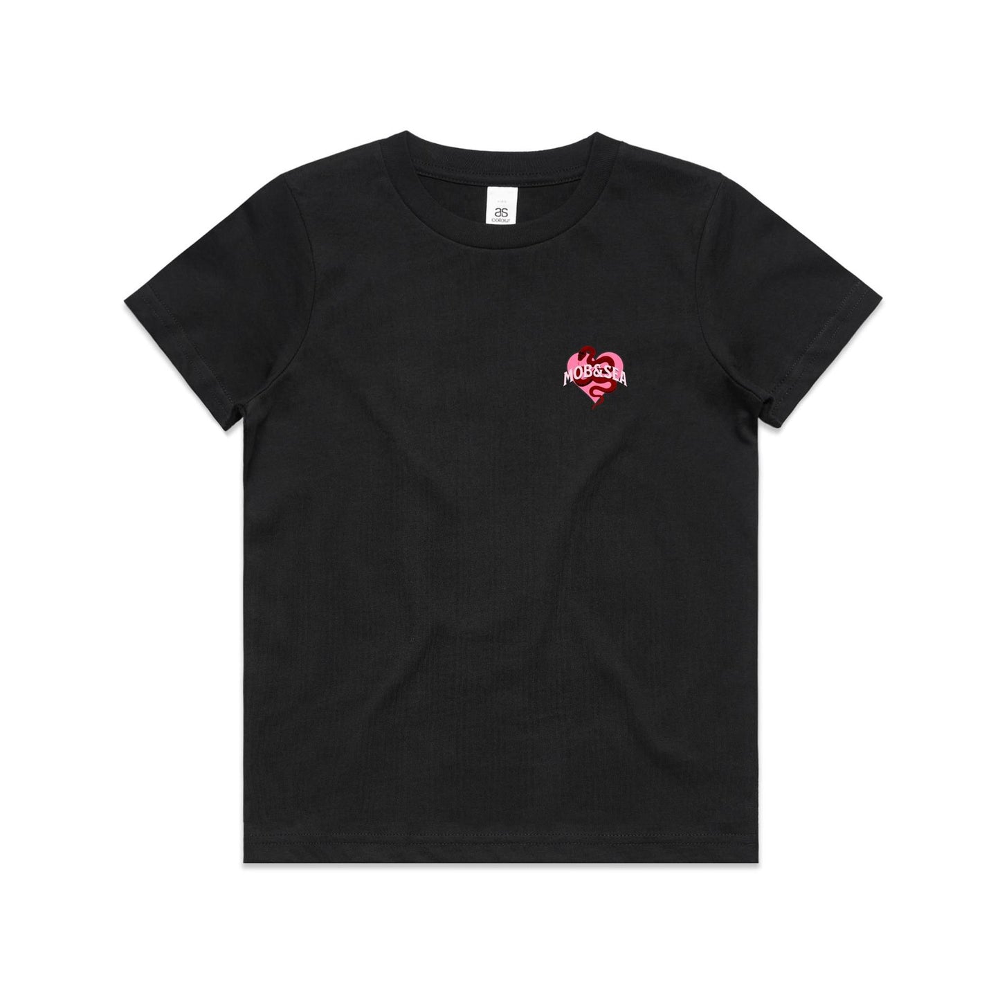 Deadly Front and Back Graphic Youth Staple Tee