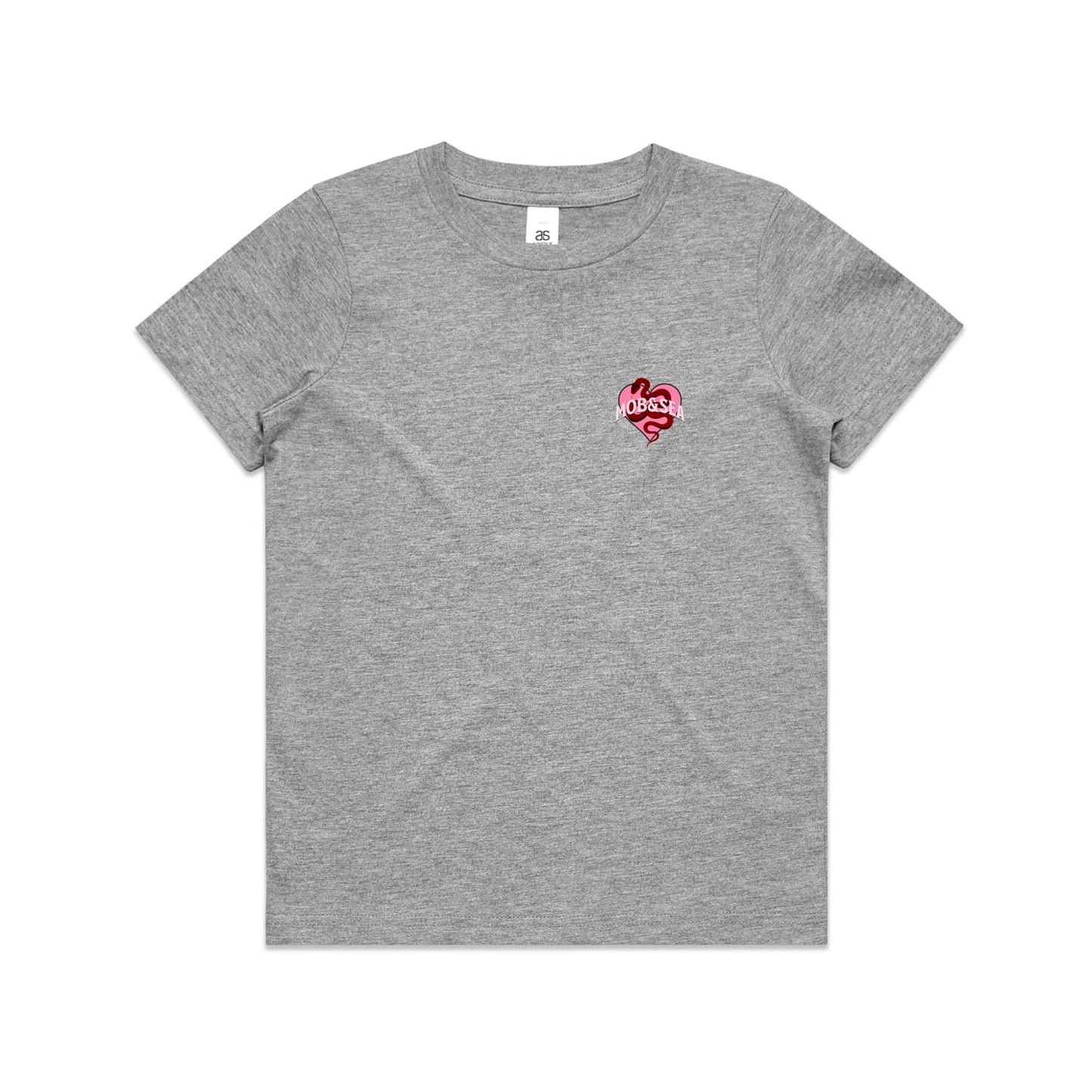 Deadly Front and Back Graphic Youth Staple Tee