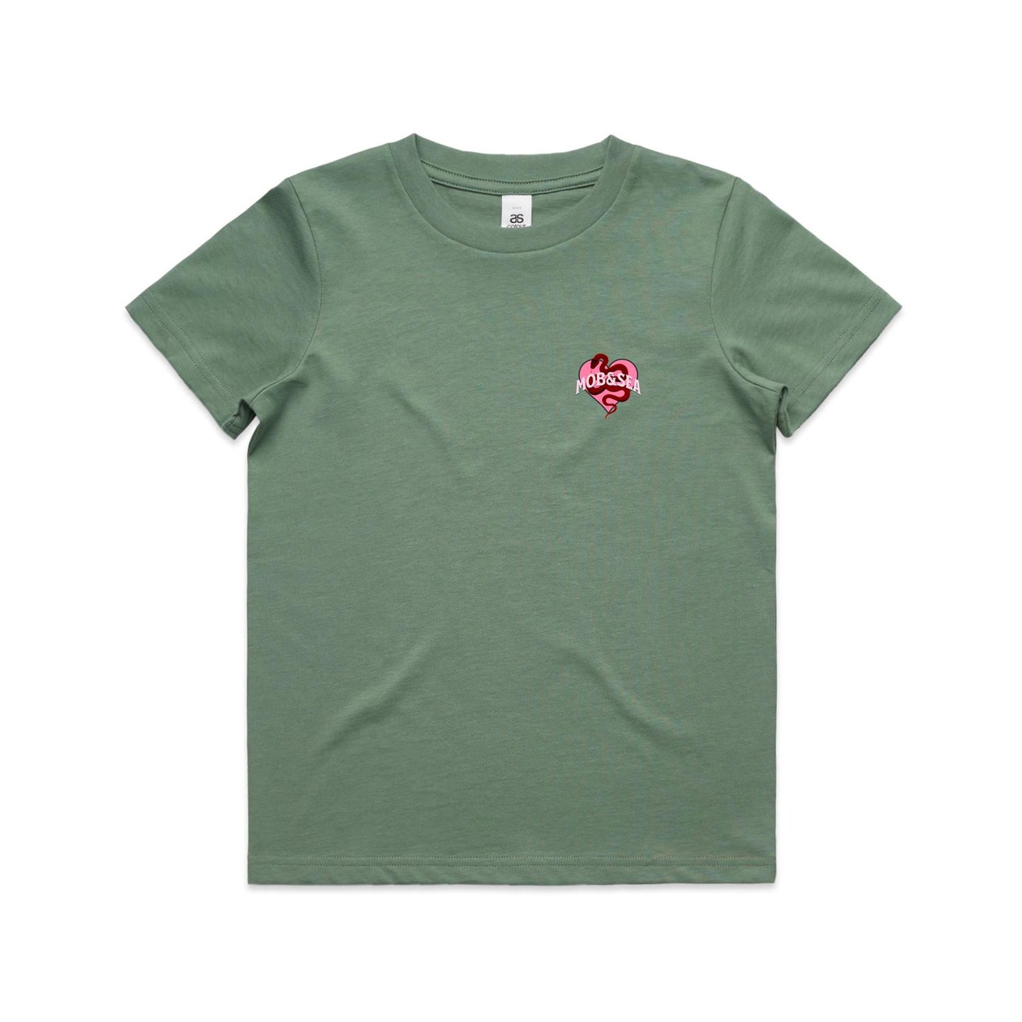 Deadly Front and Back Graphic Youth Staple Tee