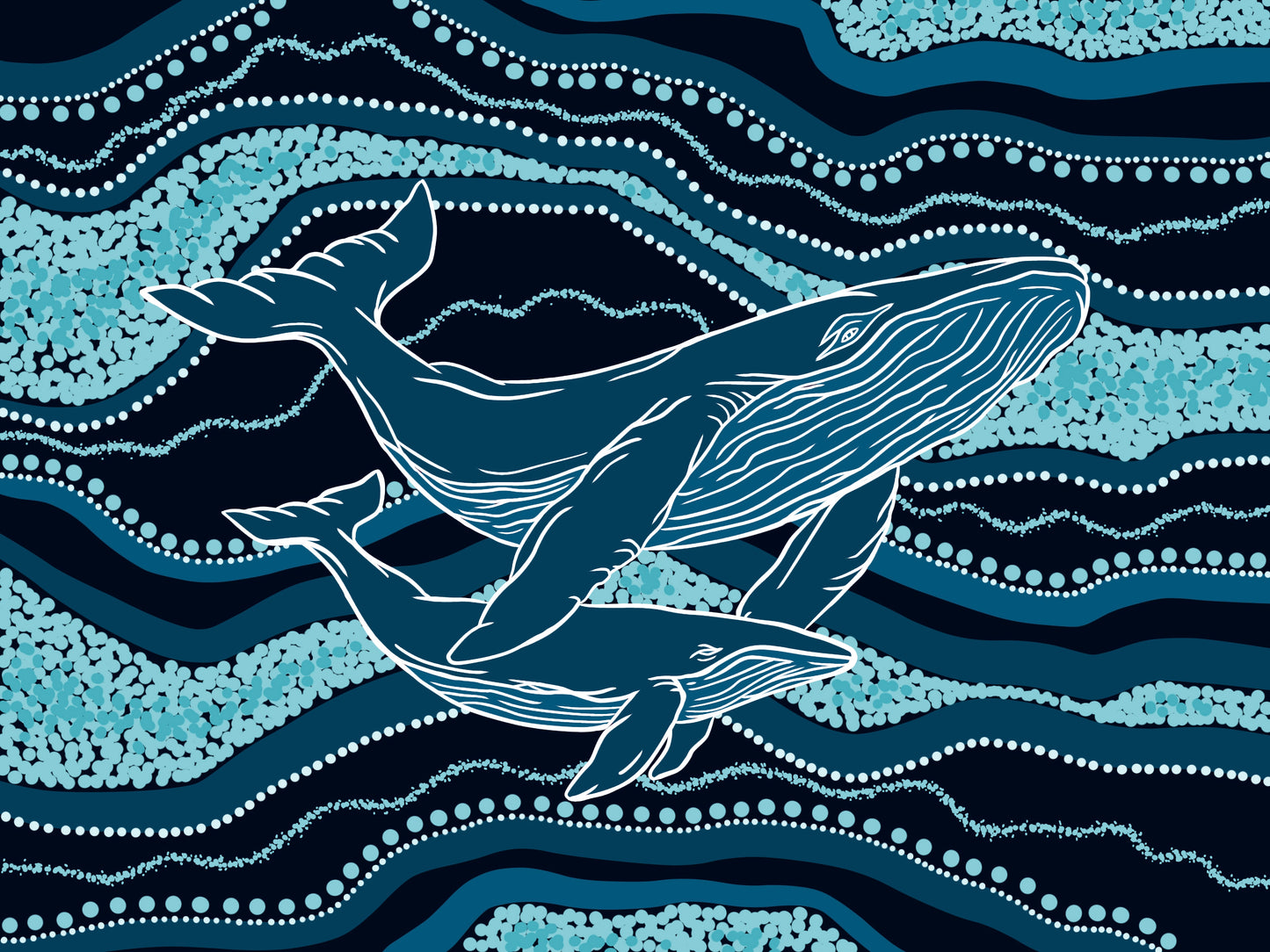 Saltwater Series- Whales