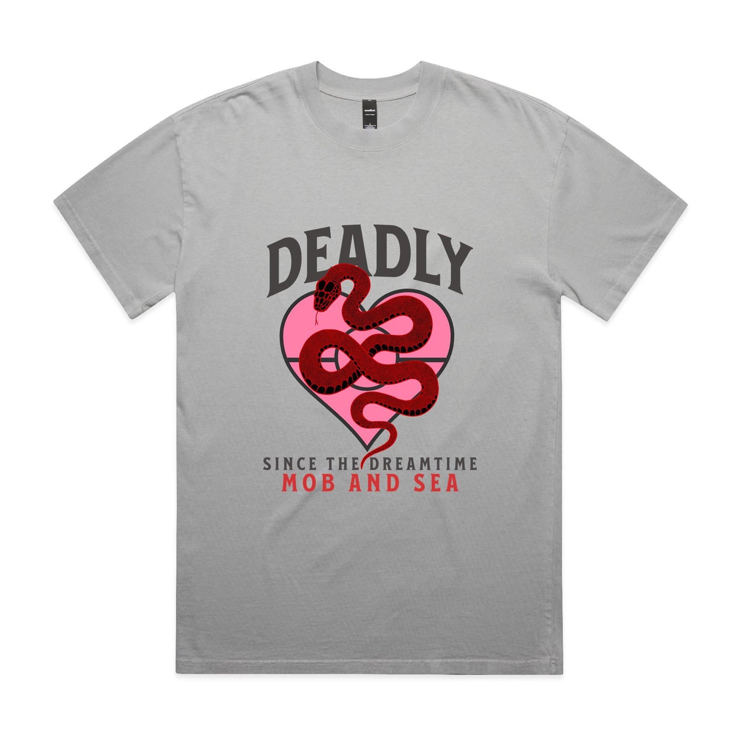 Deadly Front Only Graphic Heavy Faded Tee