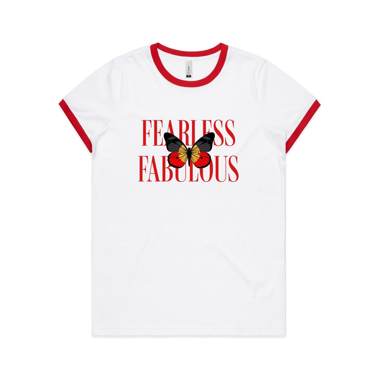 Fearless Women's Ringer Tee