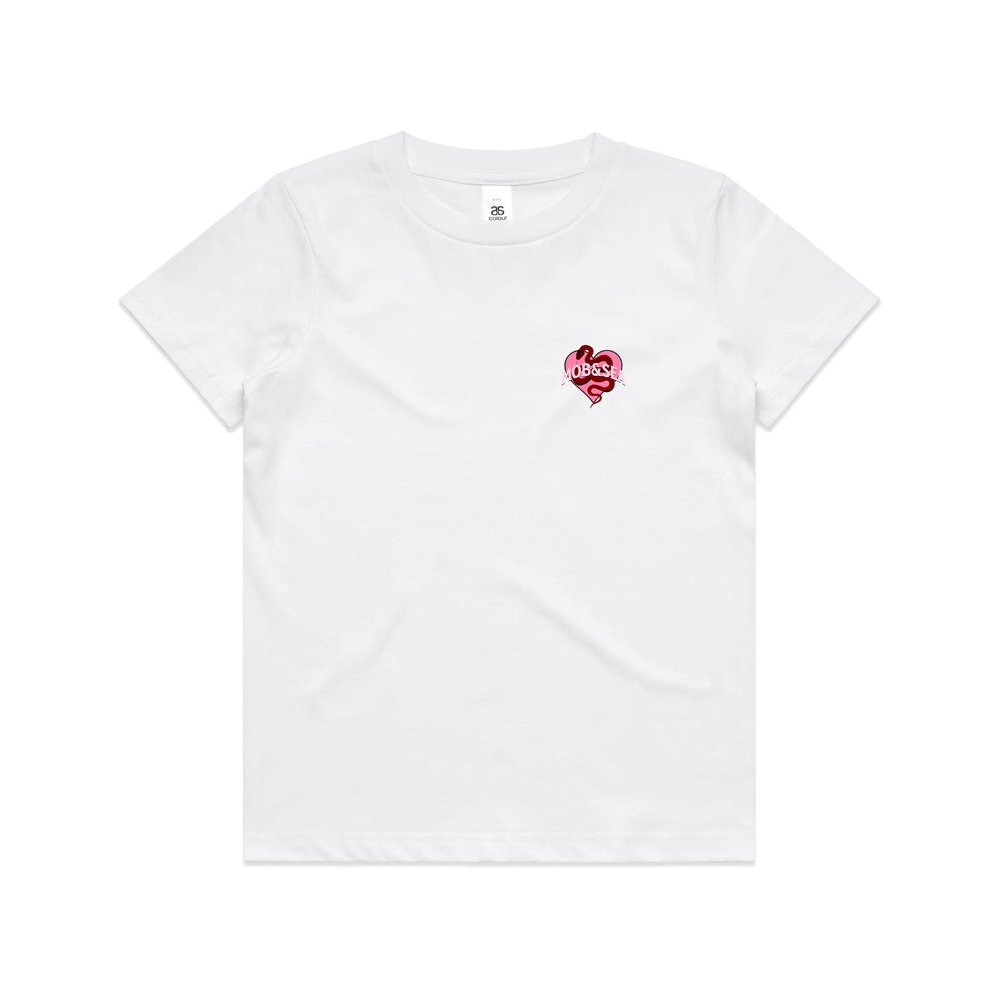 Deadly Front and Back Graphic Youth Staple Tee