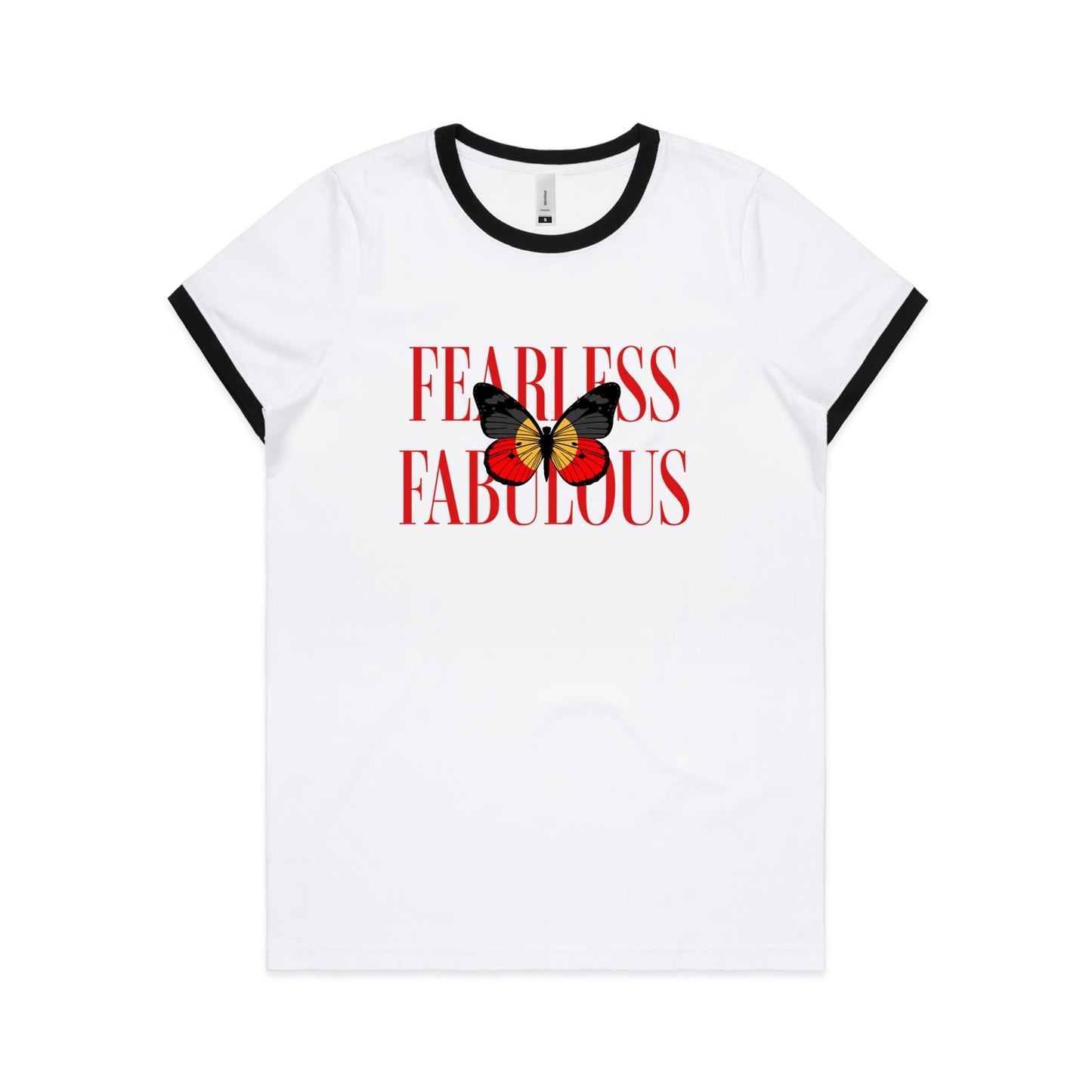 Fearless Women's Ringer Tee