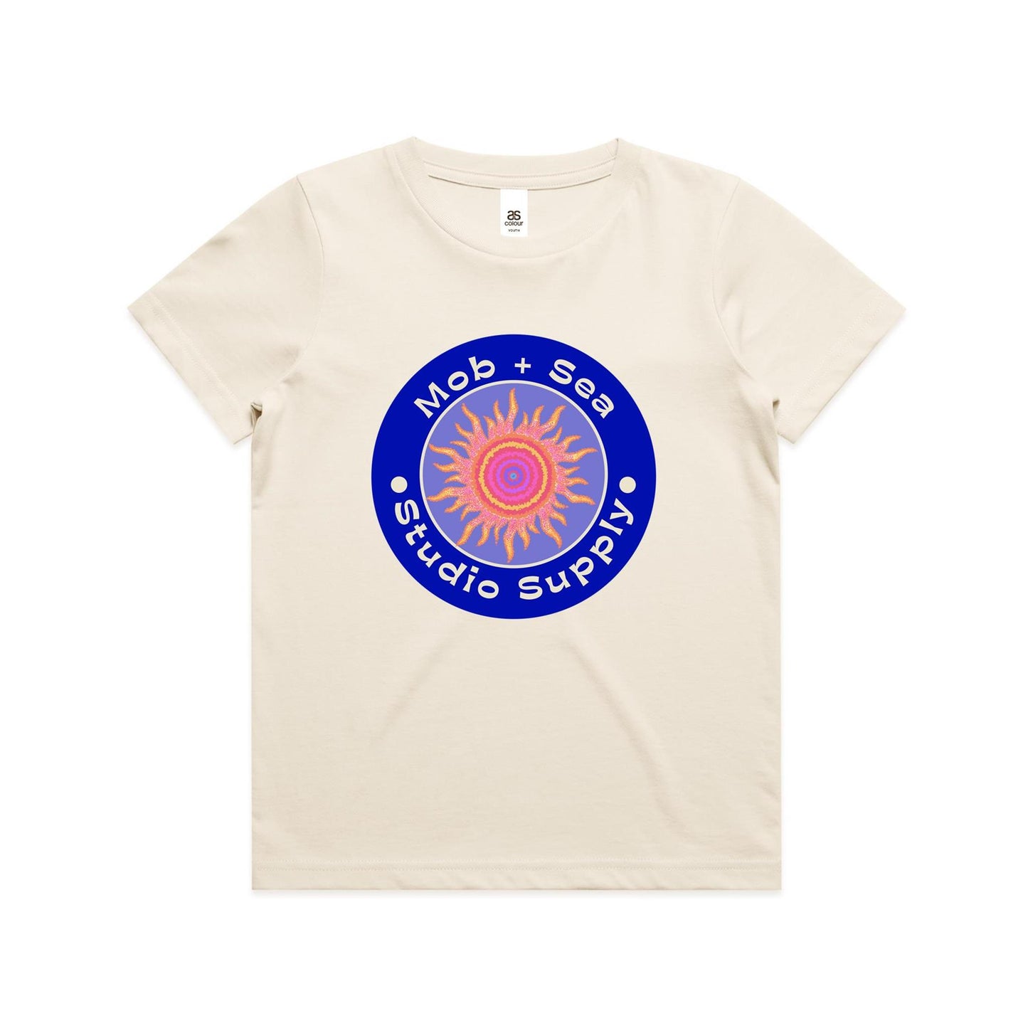 Mob Sun Blue Youth Staple Tee