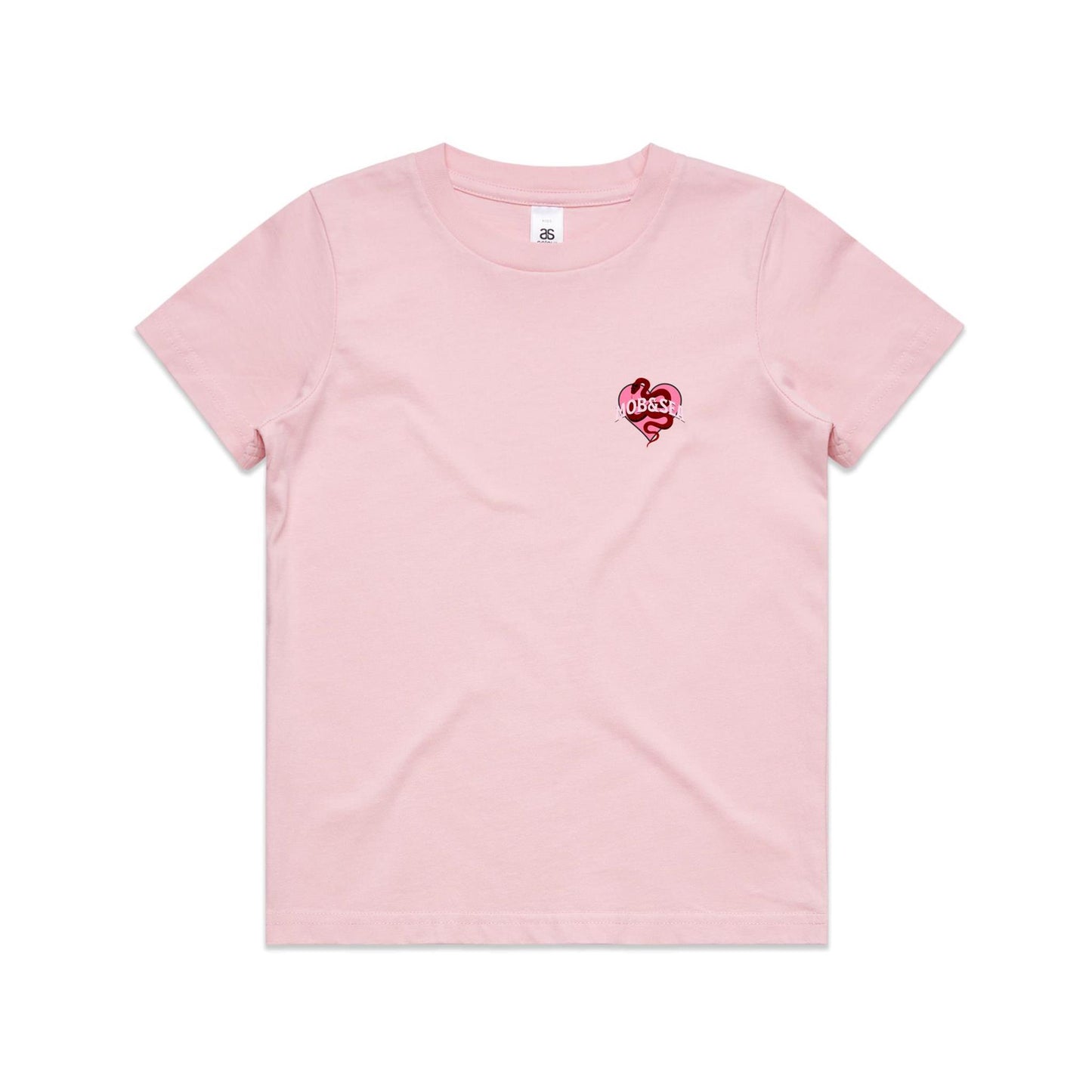 Deadly Front and Back Graphic Youth Staple Tee