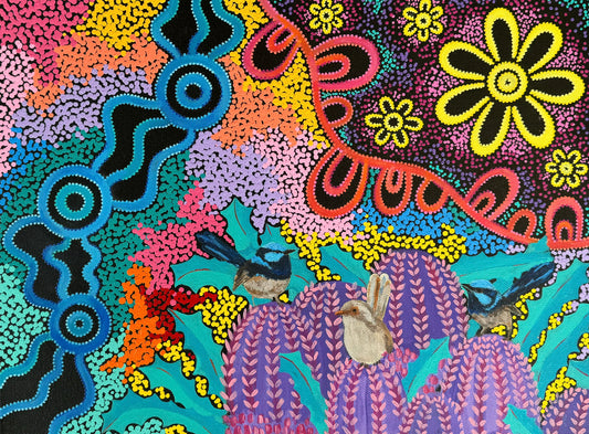 Superb Fairywrens- Digital Reproduction Print