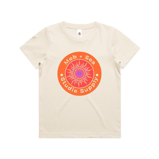 Mob Sun Orange Youth Staple Tee
