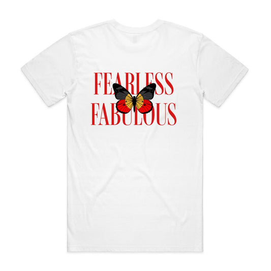 Fearless Fabulous front and back graphic