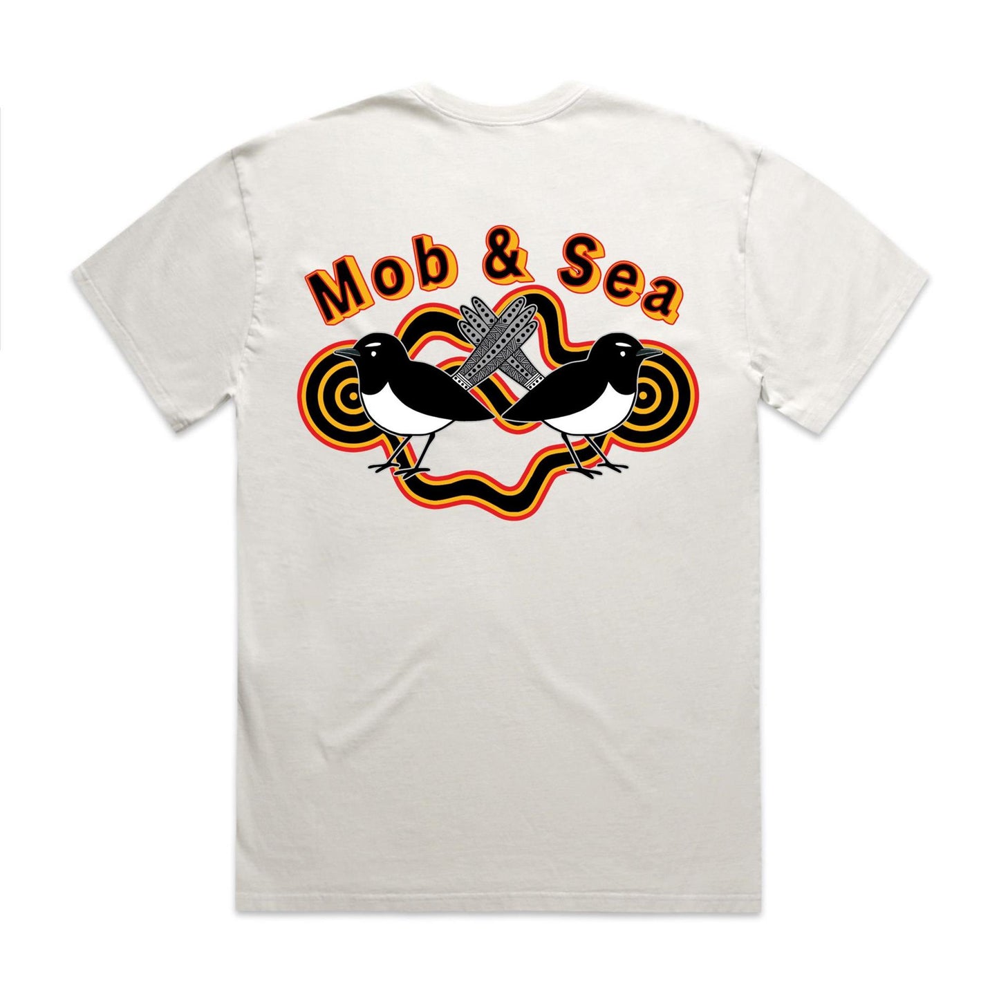 Mob & Sea Graffiti Heavy Faded Tee
