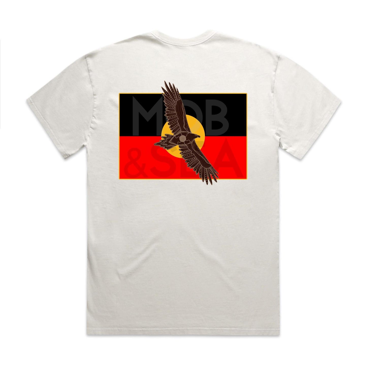 Wedge-Tailed Eagle Flag Heavy Faded Tee